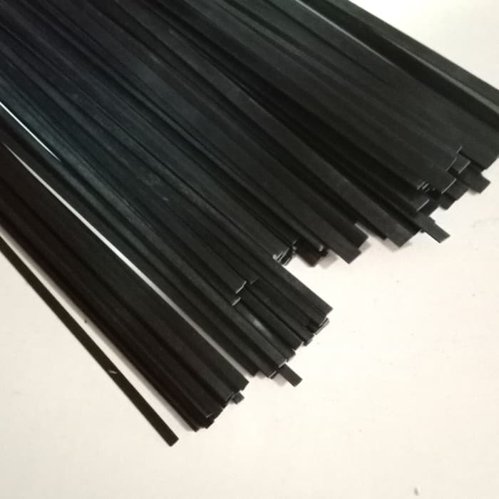 Carbon Fiber Flat 0.5mm x 5mm x 1000mm (2pc)
